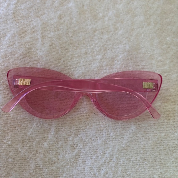 Crap pink acetate sunglasses - Picture 2 of 7